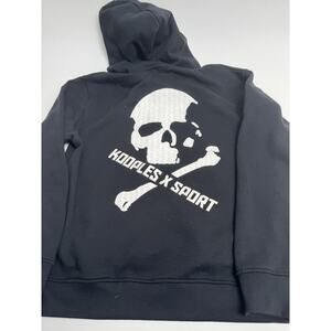 The Kooples x Sport Skull Crossbones Hoodie Black Size Small